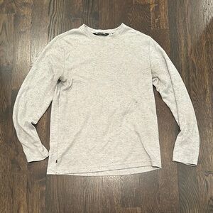 Travis Mathew Gray Long Sleeve Tee